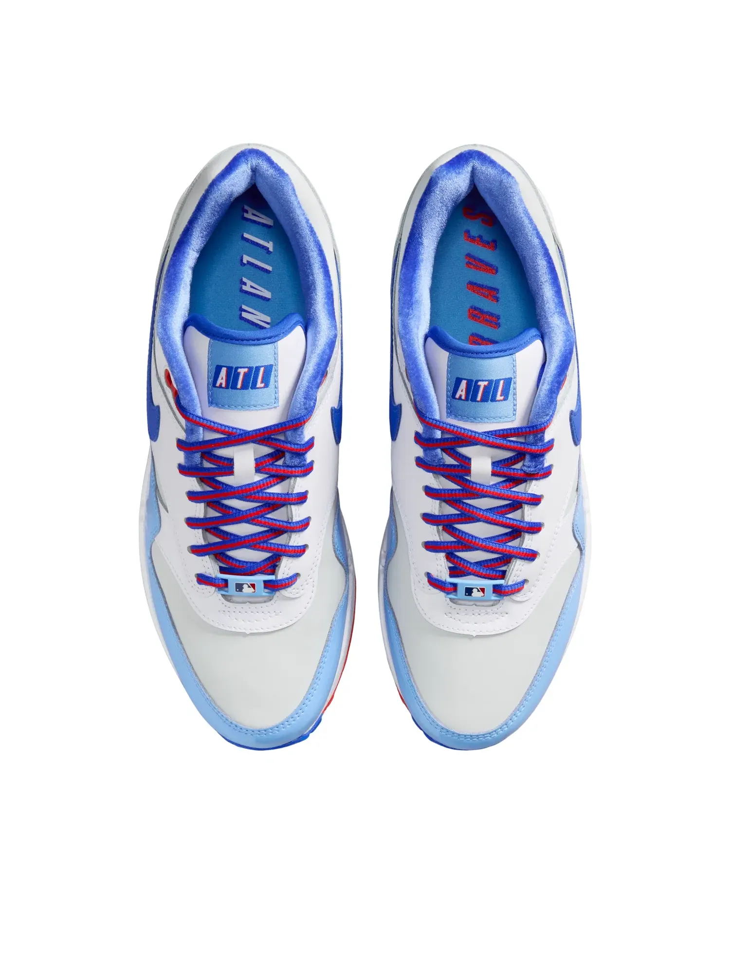 Кроссовки Nike Air Max 1 'Braves' IQ2932-100 — изображение 2 из 6, синий
