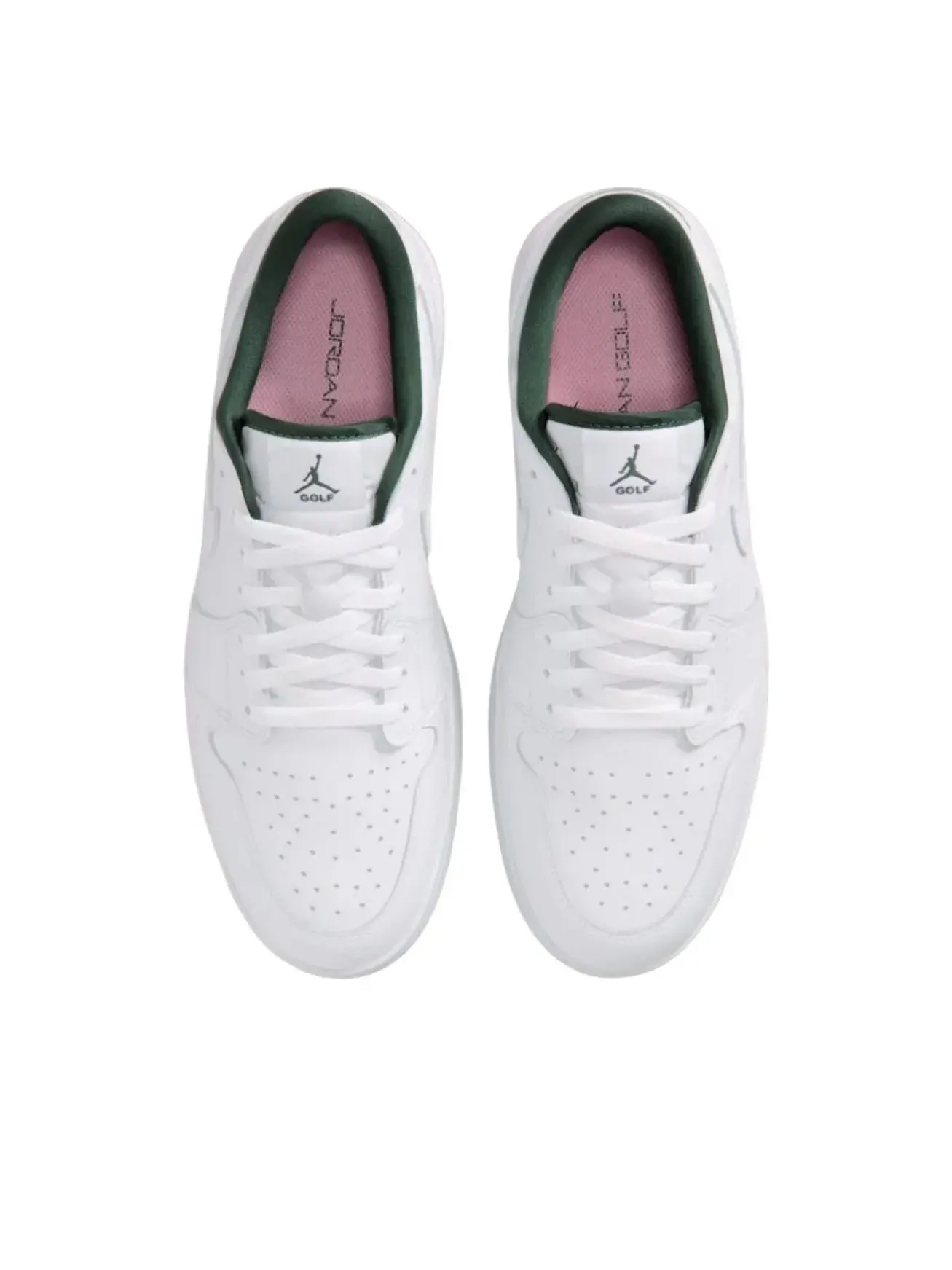 Кроссовки Air Jordan 1 Low Golf 'White Fir' — изображение 3 из 5, белый