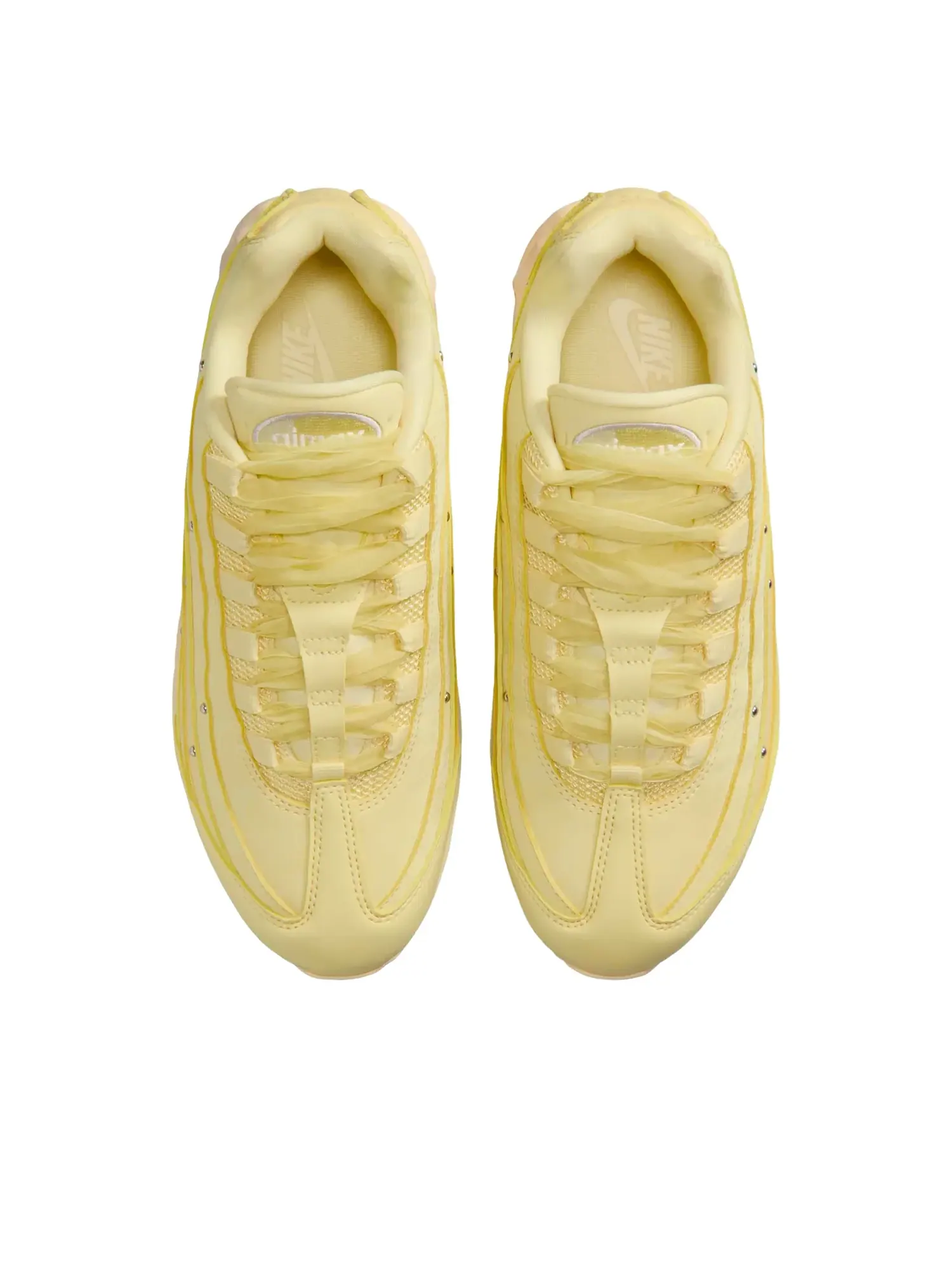 Кроссовки (WMNS) Nike Air Max 95 Big Bubble 'Soft Yellow' — изображение 4 из 6, желтый