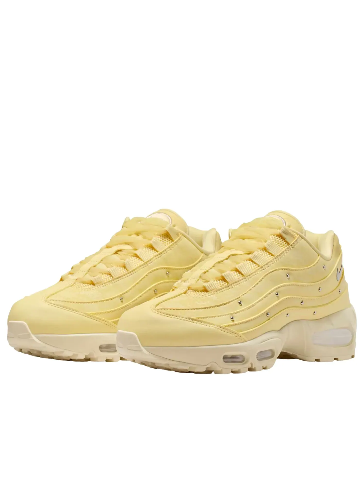 Кроссовки (WMNS) Nike Air Max 95 Big Bubble 'Soft Yellow' — изображение 5 из 6, желтый