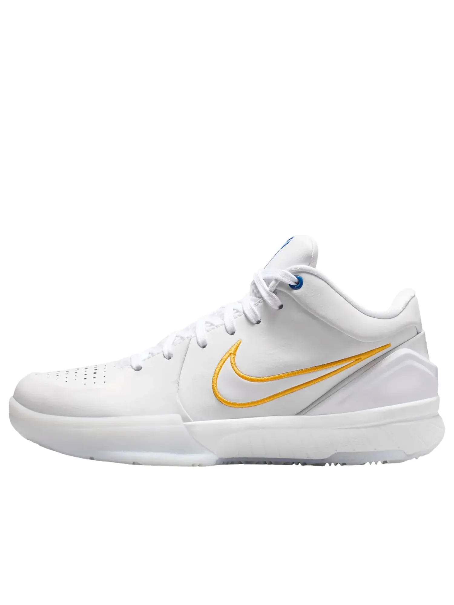 Детские кроссовки для баскетбола с низким верхом Nike Kobe 4 Draft Pack White Glacier Blue — изображение 1 из 6, белый