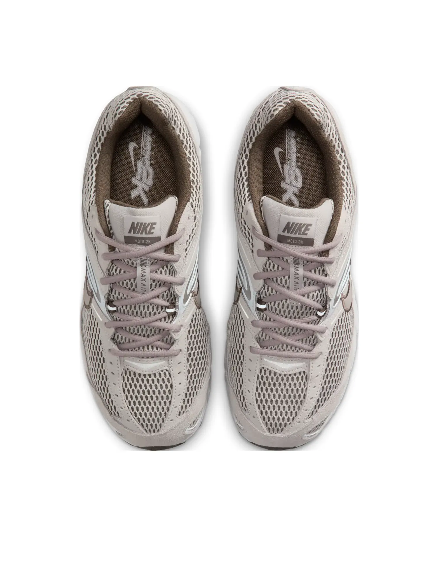 Кроссовки (WMNS) Nike Air Max Moto 2K 'College Grey Ironstone' — изображение 2 из 7, серый
