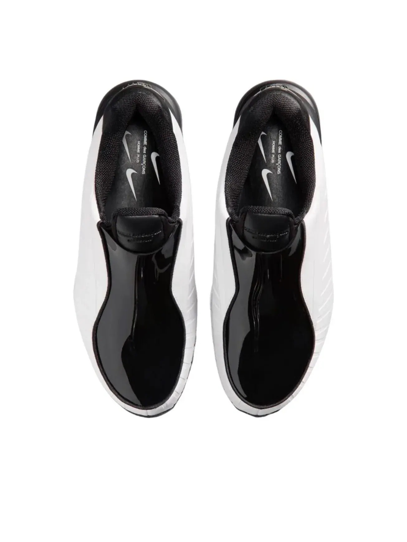 Кроссовки Nike x COMME des GARCONS HOMME PLUS Air Max Dolce 'Black White' IQ5171-001 — изображение 3 из 5, белый