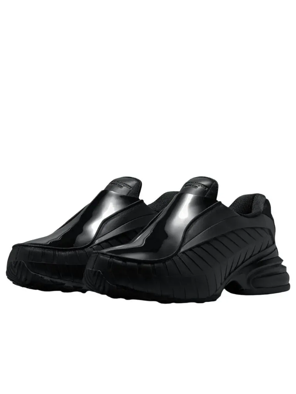 Кроссовки Nike x COMME des GARÇONS HOMME PLUS Air Max Dolce 'Black' — изображение 2 из 6, черный