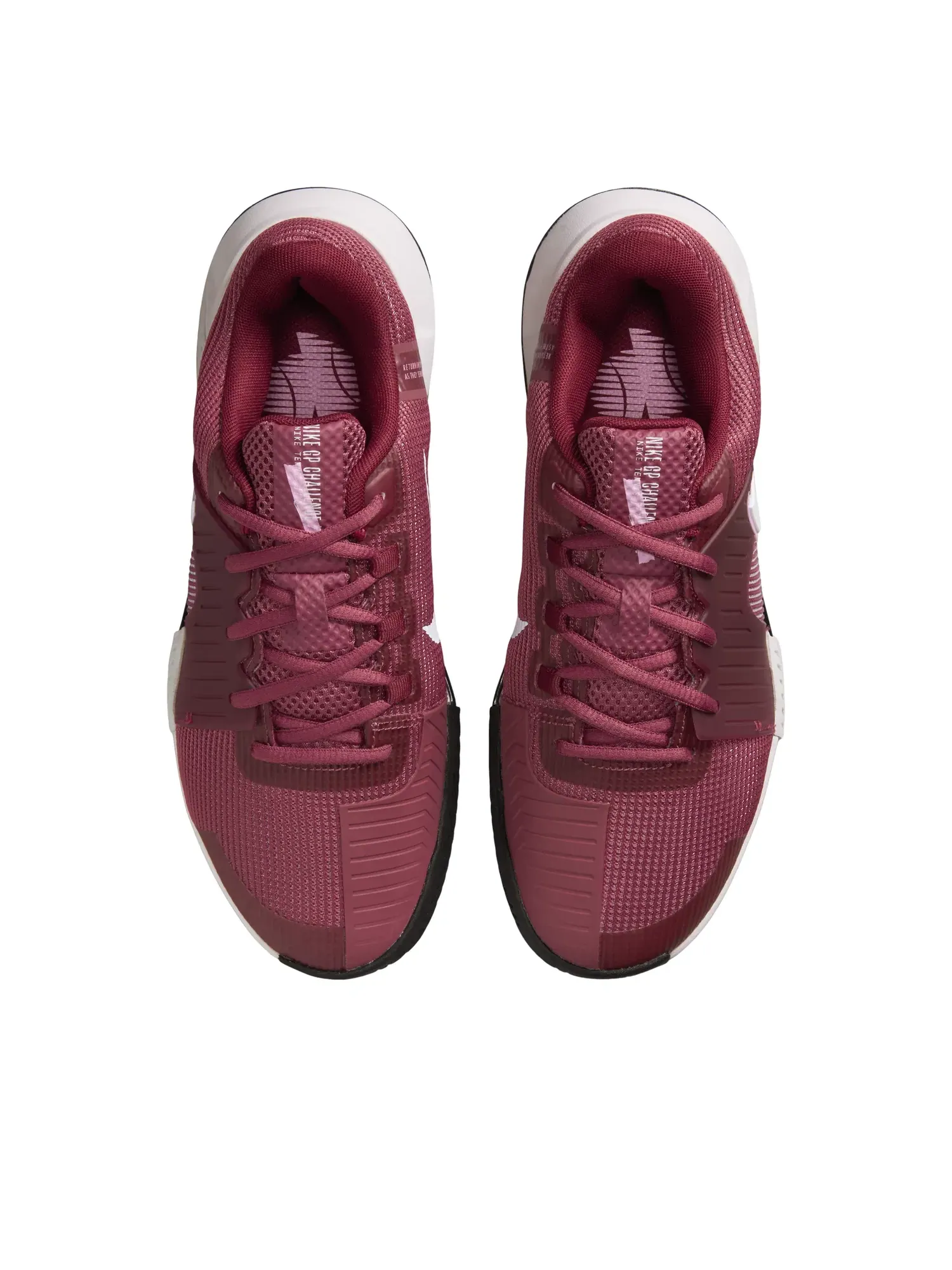 Женские кроссовки для тенниса с шнуровкой Nike GP Challenge — изображение 2 из 6, красный