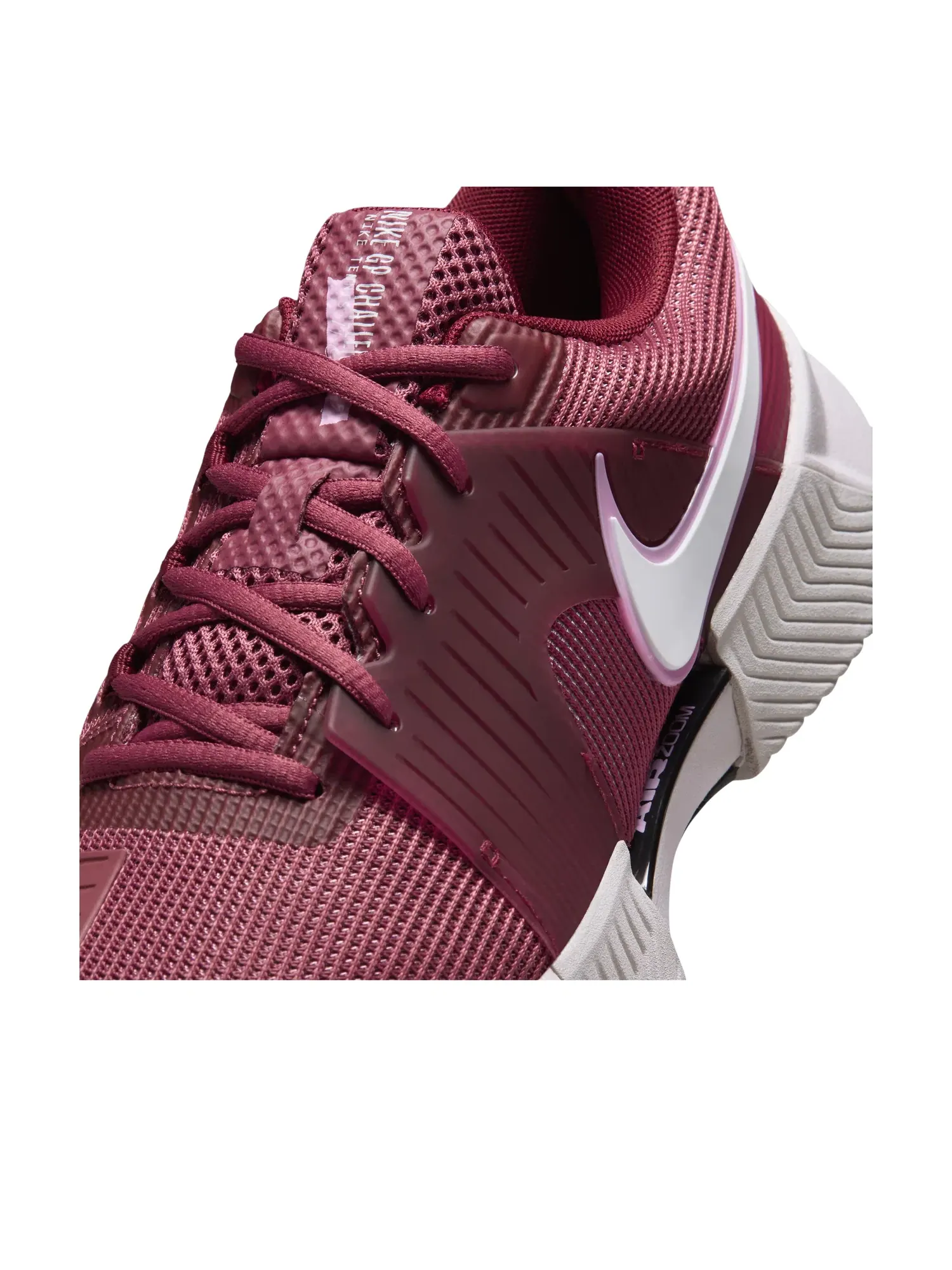 Женские кроссовки для тенниса с шнуровкой Nike GP Challenge — изображение 5 из 6, красный