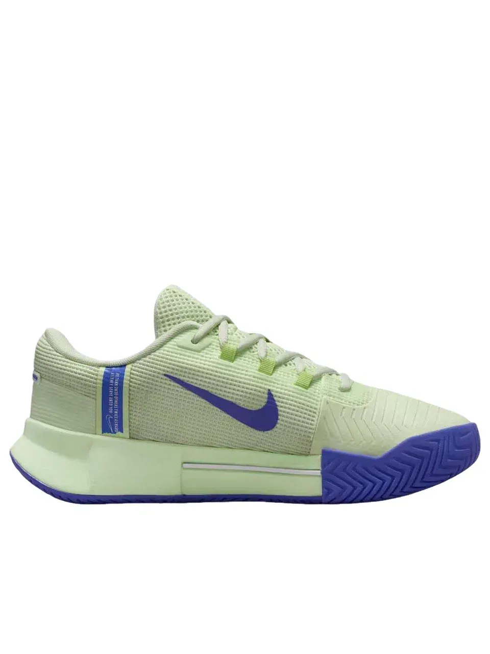 Женские кроссовки для тенниса с принтом Nike GP Challenge White/Sapphire — изображение 2 из 6, зеленый