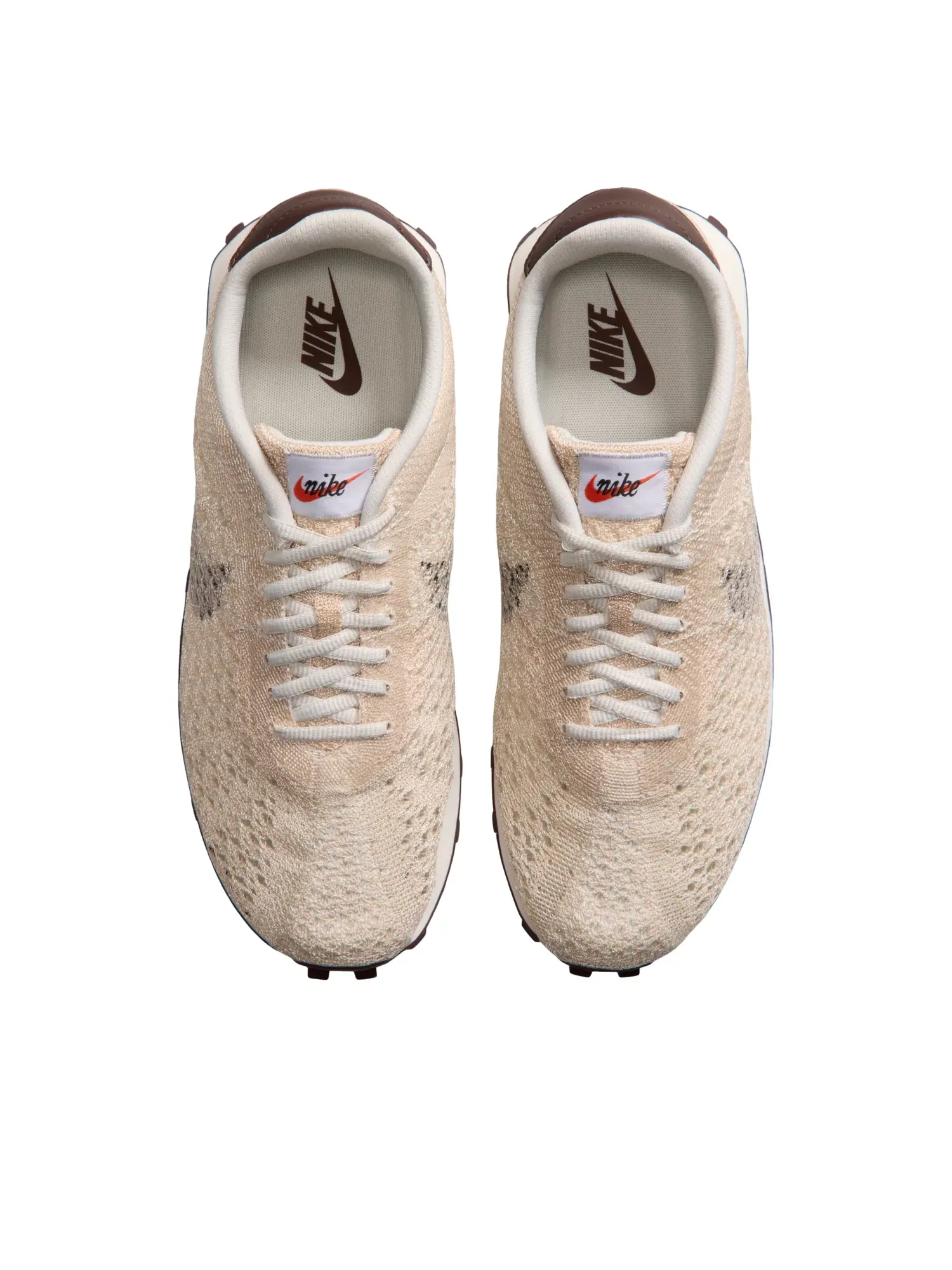 Мужские кроссовки с верхом из трикотажа Nike LD-1000 Flyknit Light Bone Bio Seige — изображение 3 из 7, бежевый