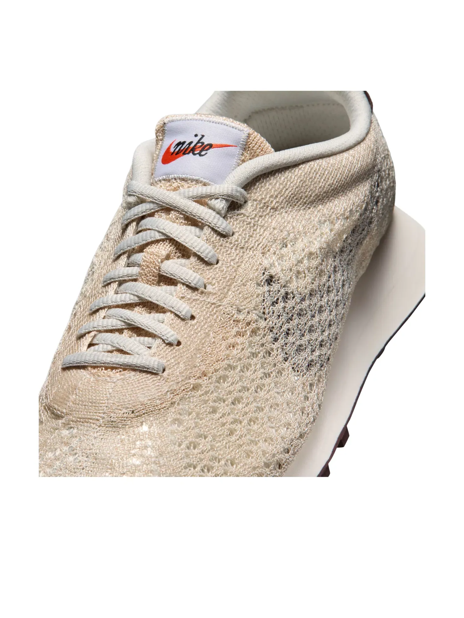 Мужские кроссовки с верхом из трикотажа Nike LD-1000 Flyknit Light Bone Bio Seige — изображение 6 из 7, бежевый