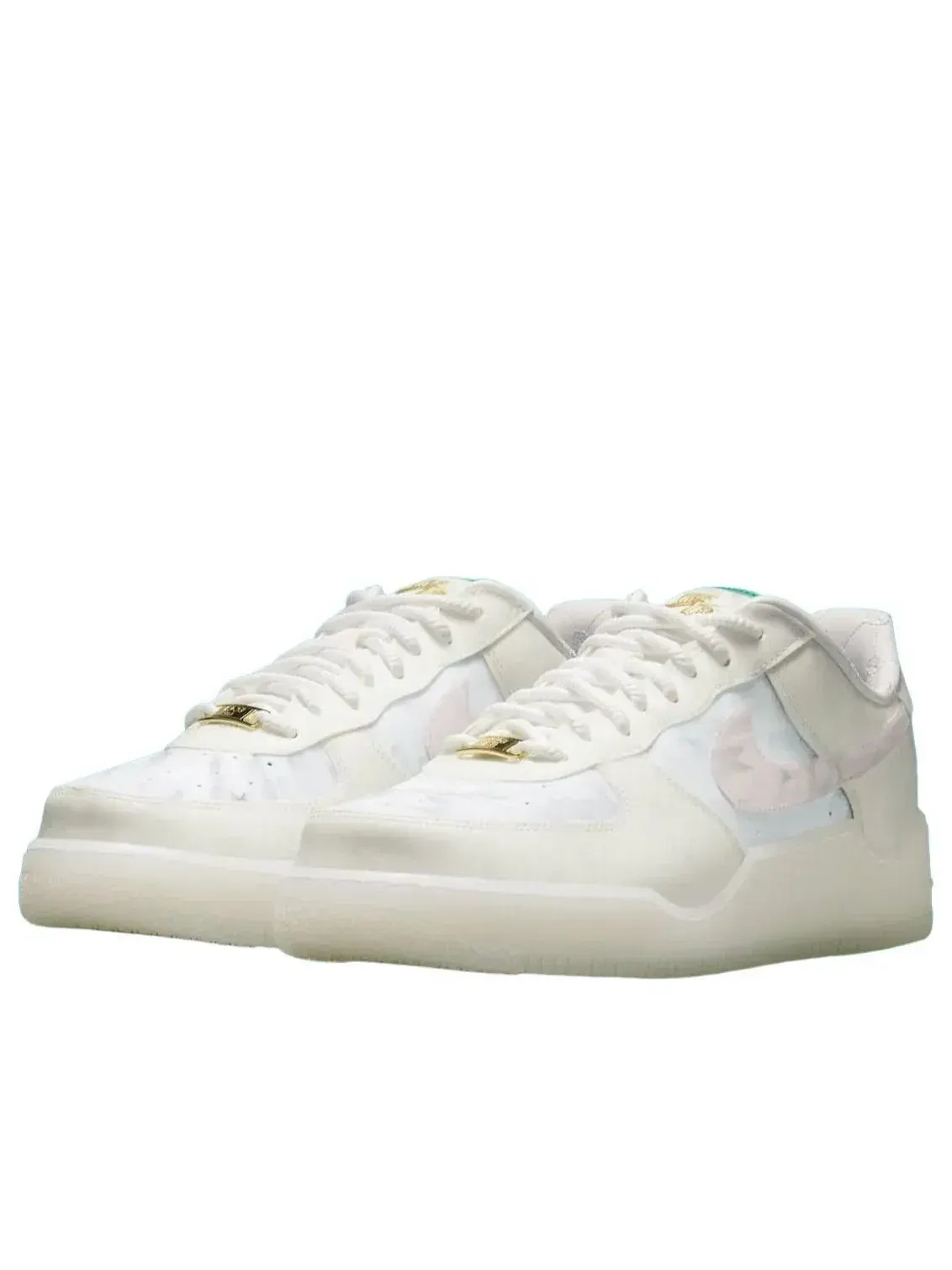 Кроссовки Nike x LeBron James Air Force 1 Low 'Beijing' IQ5373-100 — изображение 2 из 5, белый