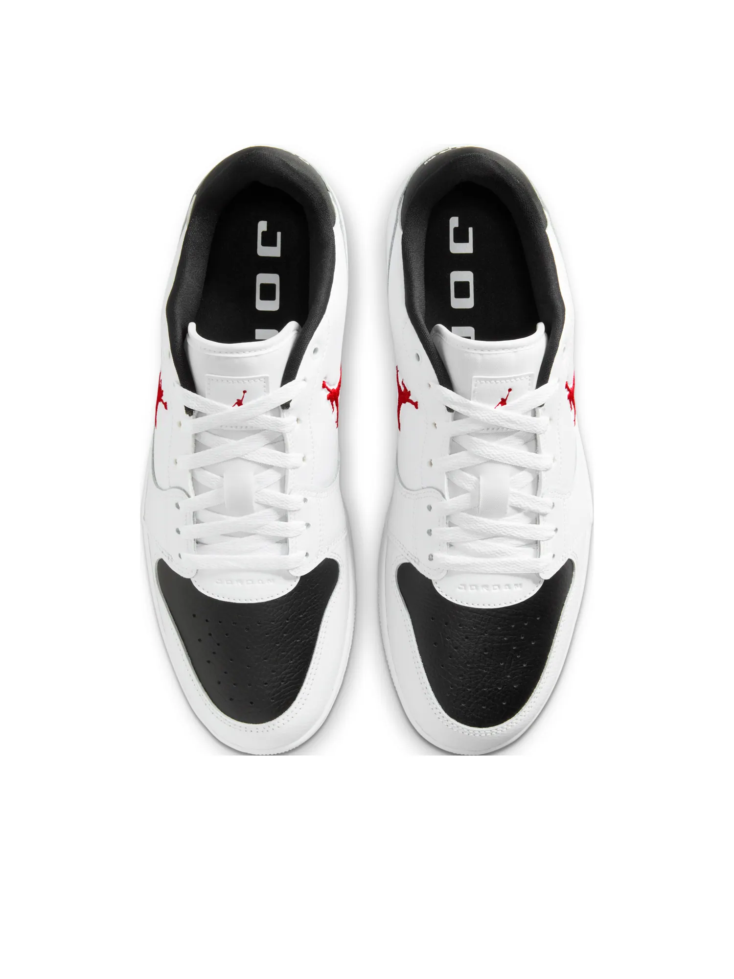 Air Jordan Court Connect Low 'White Black' — изображение 2 из 7, белый/черный