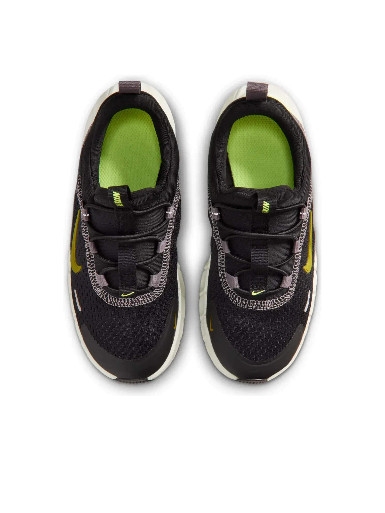 Кроссовки (PS) Nike Free Ride 'Black Saffron Quartz Volt' — изображение 2 из 7, черный