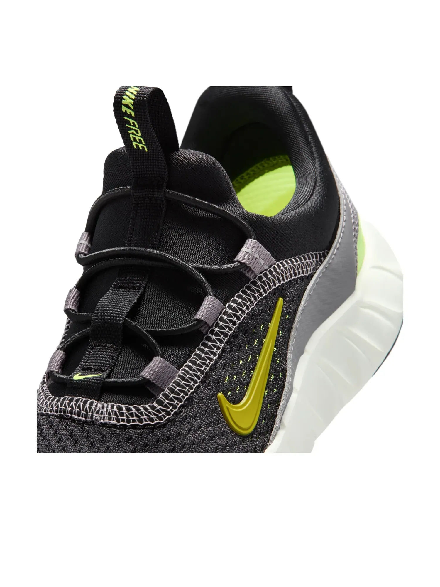 Кроссовки (PS) Nike Free Ride 'Black Saffron Quartz Volt' — изображение 5 из 7, черный