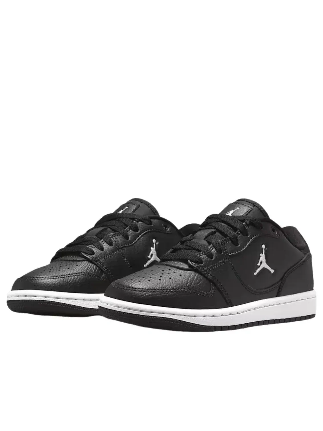 Кроссовки Air Jordan Court Connect Low 'Black White' IQ6016-001 — изображение 2 из 5, черный