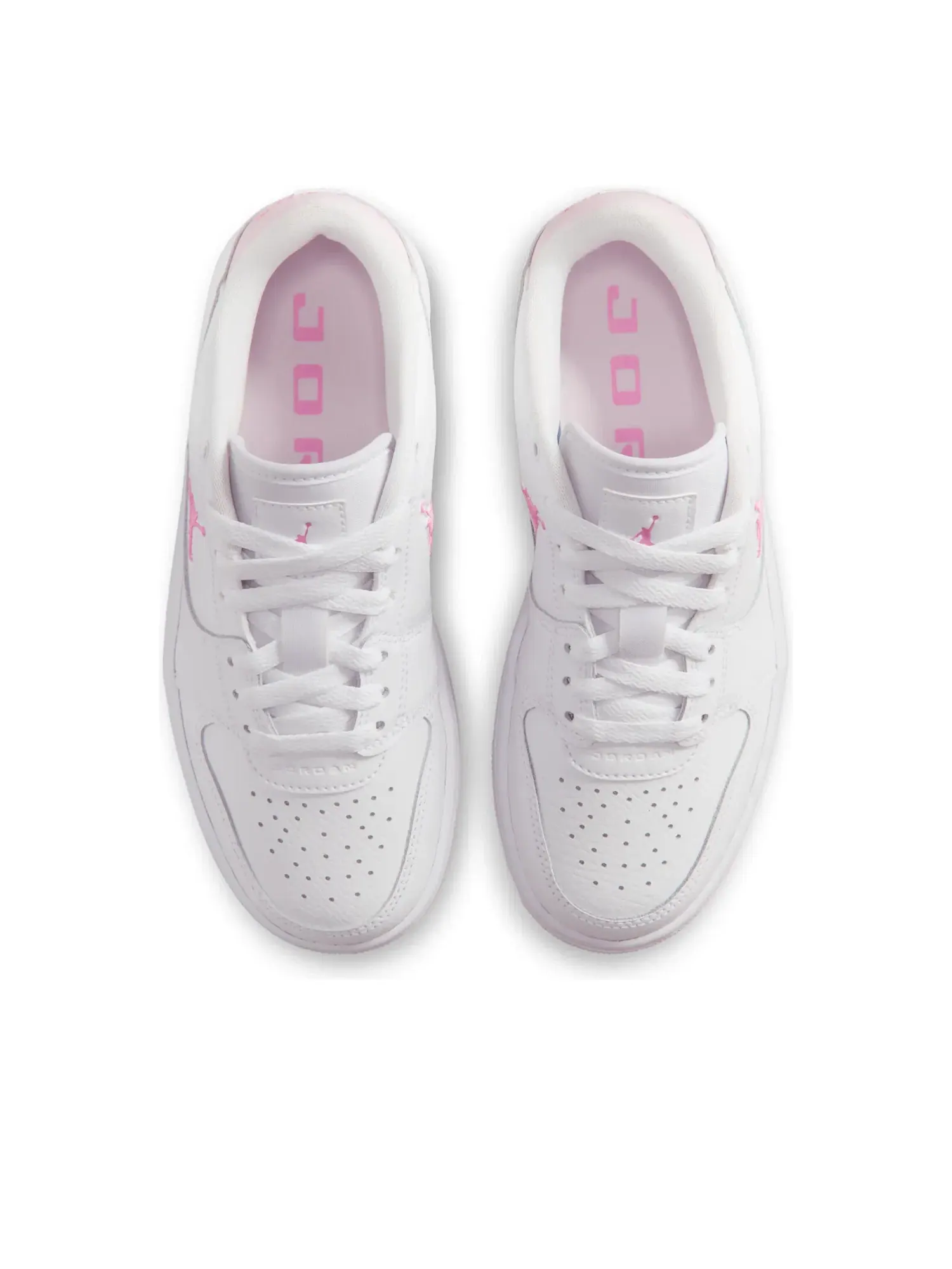 Кроссовки Air Jordan Court Connect Low 'White Pink Foam' IQ6016-101 — изображение 3 из 7, белый