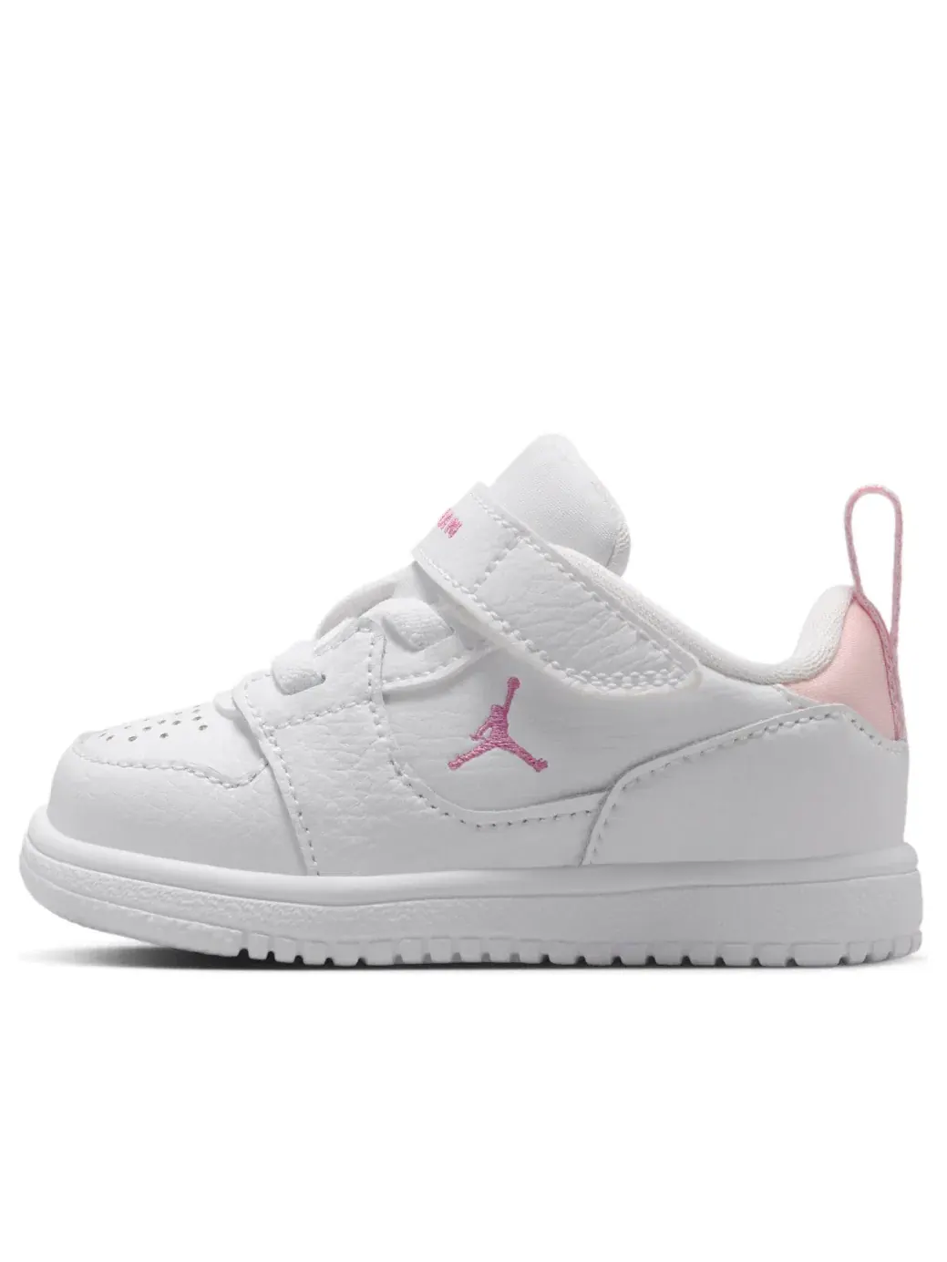 Кроссовки Air Jordan Court Connect Low 'White Pink Foam' IQ6047-101 — изображение 1 из 6, белый