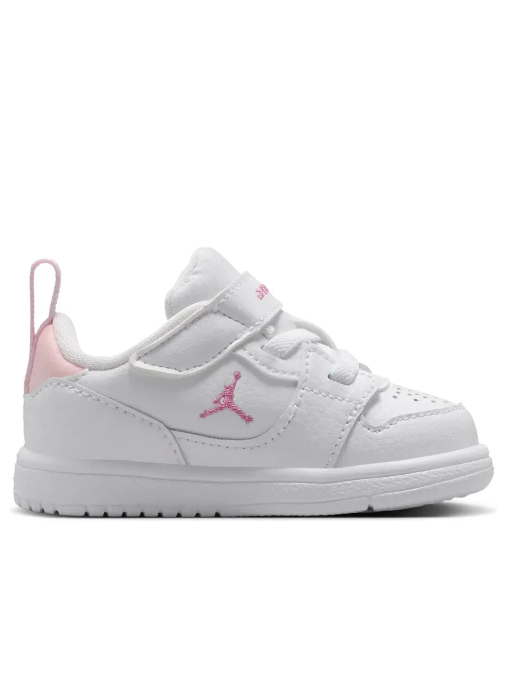 Кроссовки Air Jordan Court Connect Low 'White Pink Foam' IQ6047-101 — изображение 2 из 6, белый