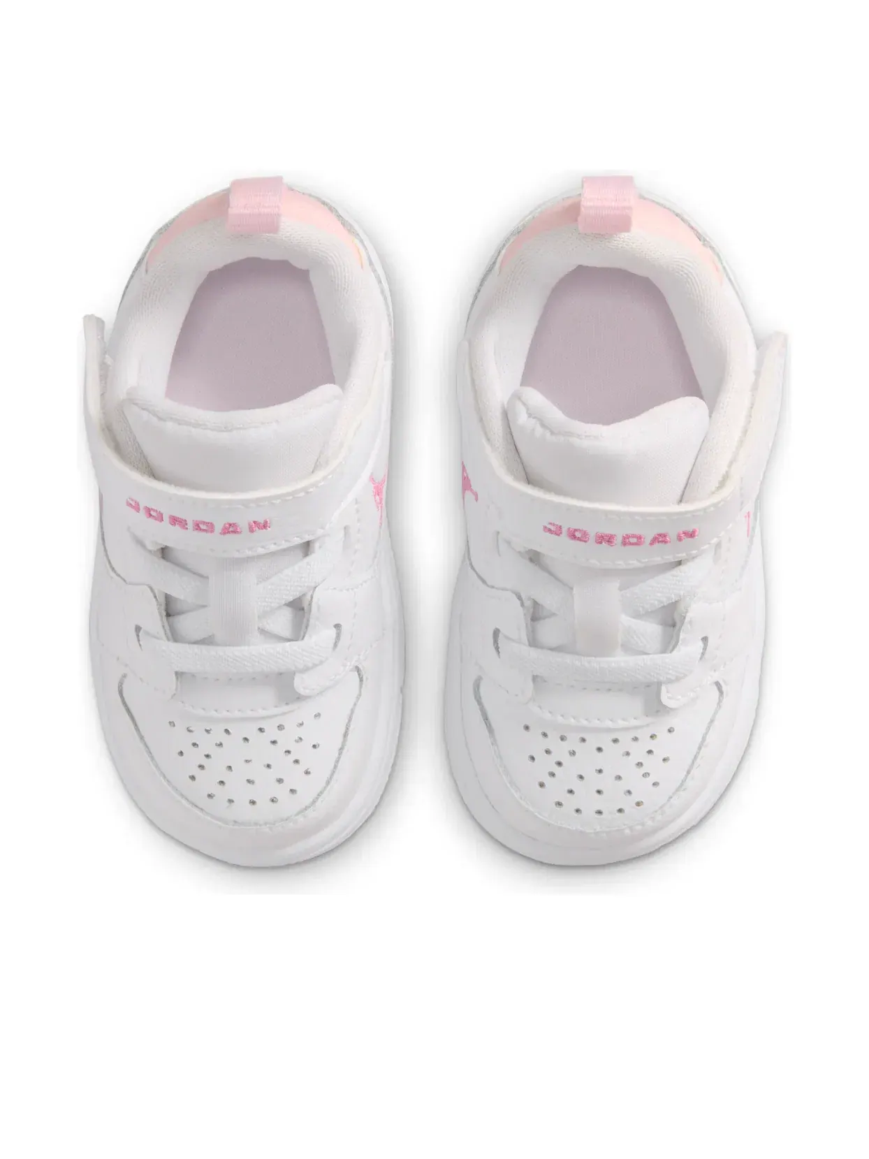 Кроссовки Air Jordan Court Connect Low 'White Pink Foam' IQ6047-101 — изображение 4 из 6, белый