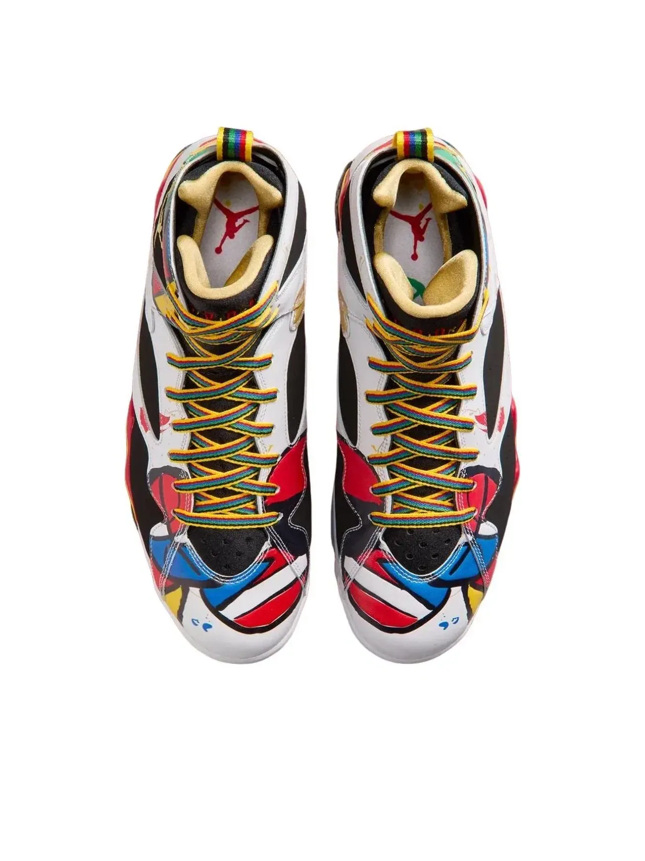 Мужские кроссовки с кожаным верхом Air Jordan 7 Retro Miro — изображение 3 из 6, белый