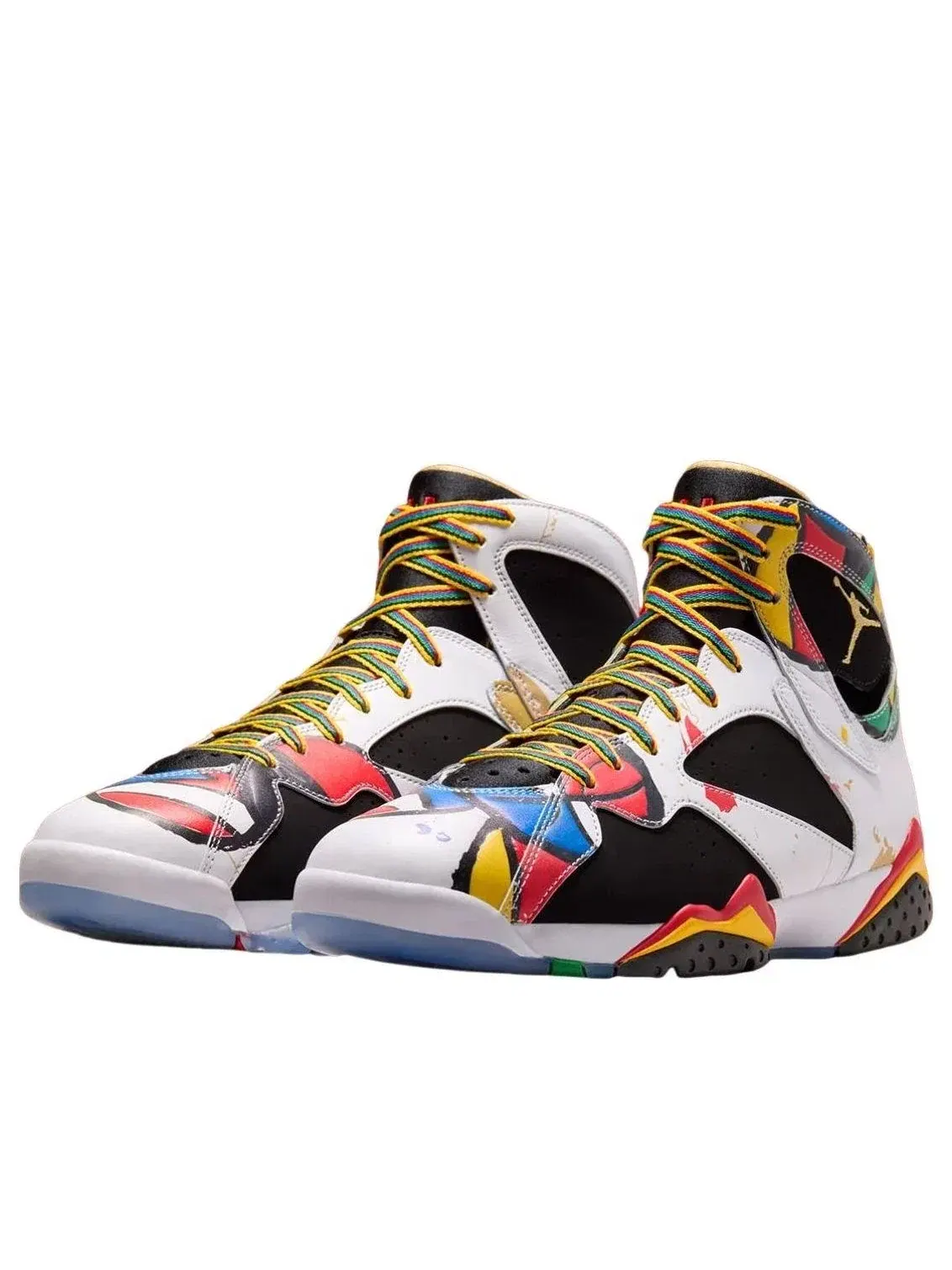 Мужские кроссовки с кожаным верхом Air Jordan 7 Retro Miro — изображение 5 из 6, белый