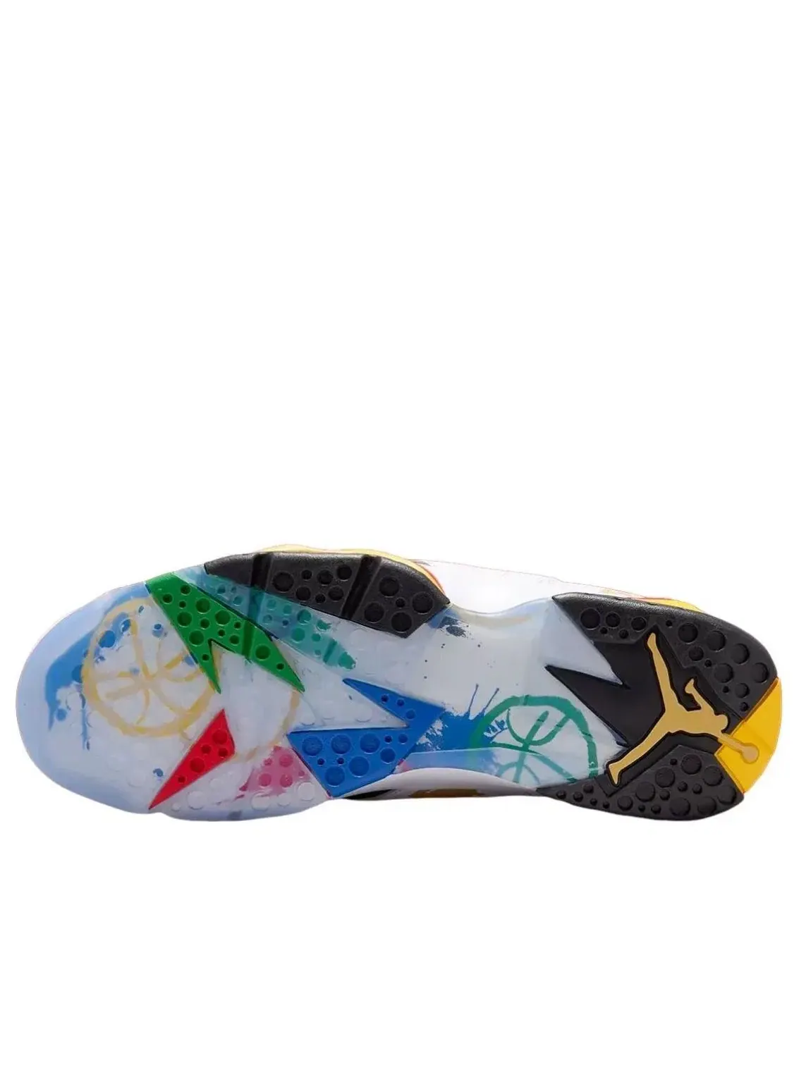 Мужские кроссовки с кожаным верхом Air Jordan 7 Retro Miro — изображение 6 из 6, белый