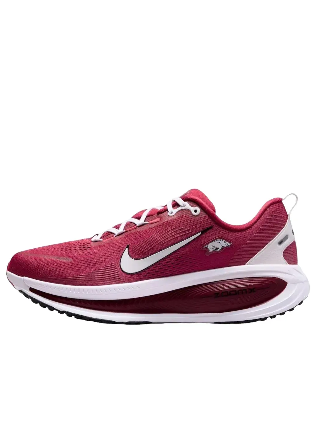 Мужские кроссовки для бега с шнуровкой Air Zoom Vomero 18 'Arkansas' Nike — изображение 1 из 2, красный