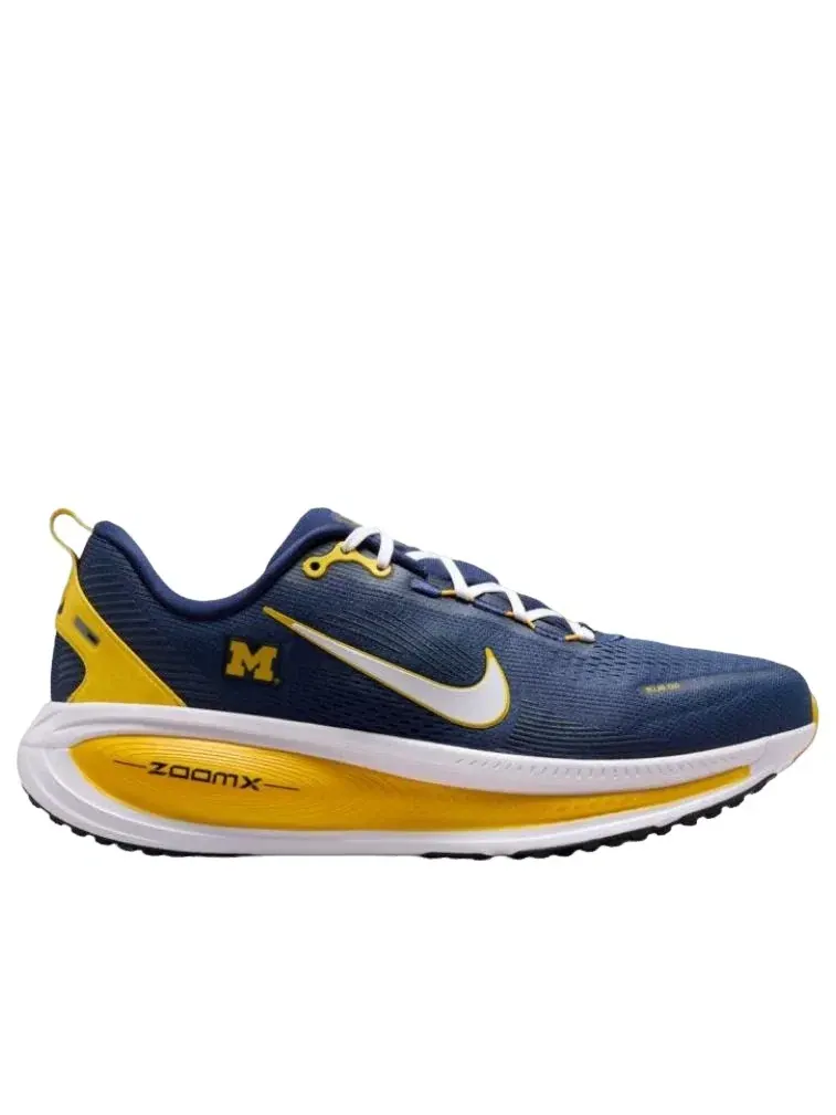 Мужские кроссовки для бега с сетчатым верхом Nike Air Zoom Vomero 18 Michigan — изображение 2 из 2, темно-синий