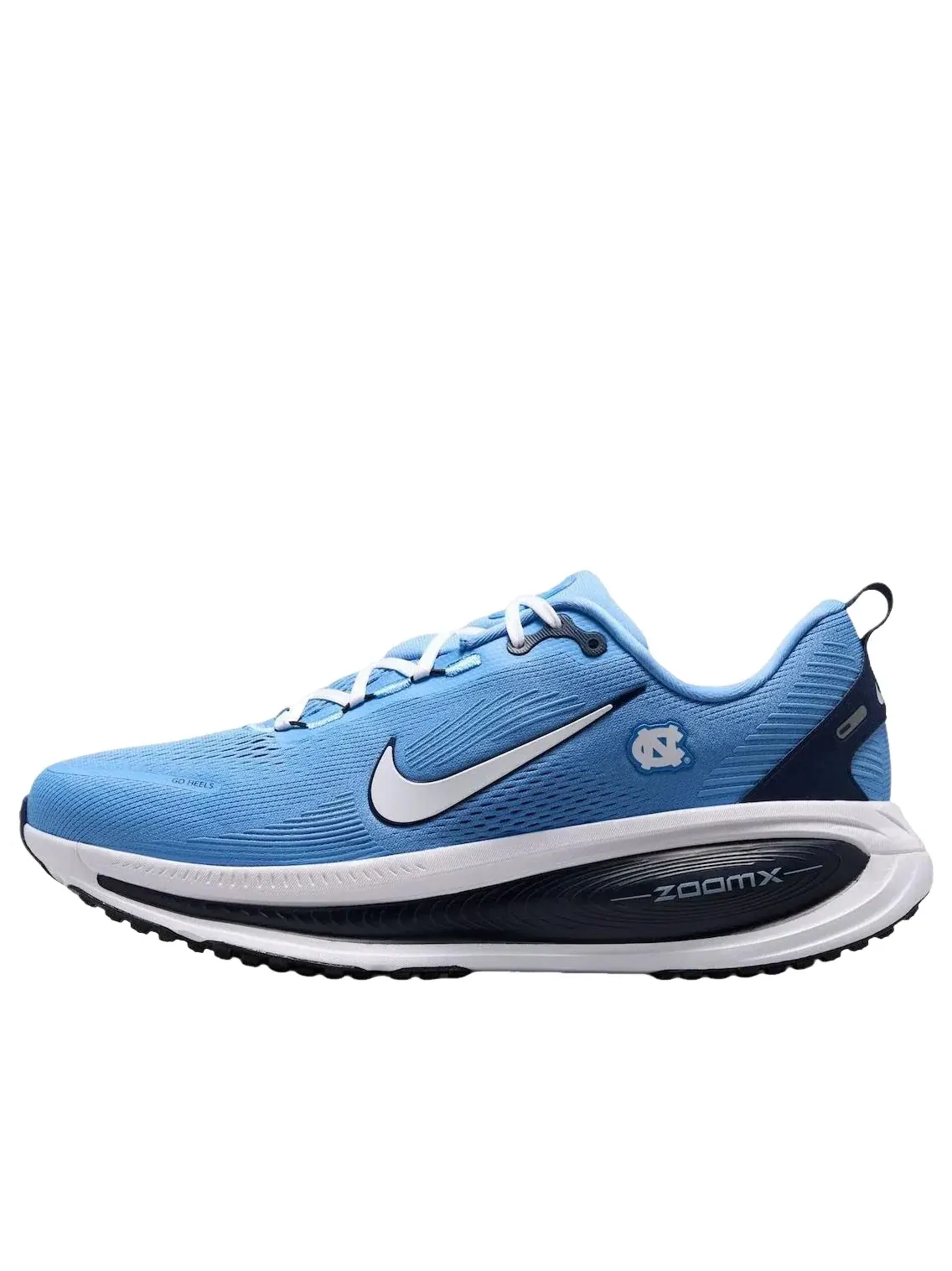 Мужские кроссовки для бега с принтом Nike Air Zoom Vomero 18 North Carolina — изображение 1 из 2, синий
