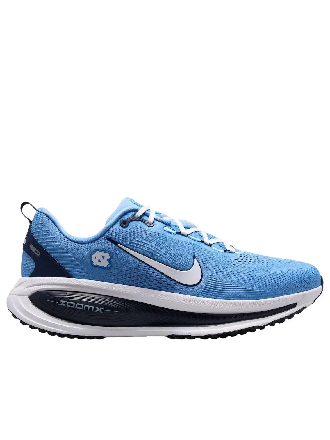 Мужские кроссовки для бега с принтом Nike Air Zoom Vomero 18 North Carolina — изображение 2 из 2, синий
