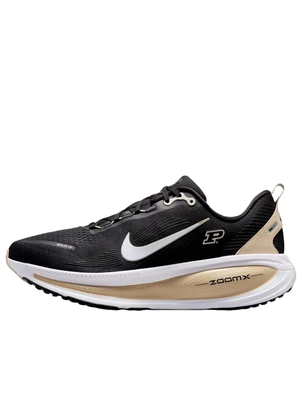 Мужские кроссовки для бега с шнуровкой Air Zoom Vomero 18 Purdue Nike — изображение 1 из 2, черный