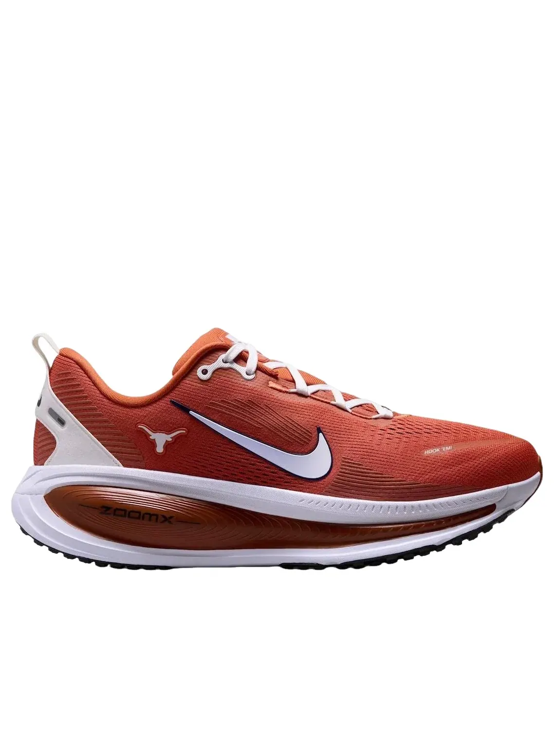 Мужские кроссовки для бега с шнуровкой Nike Air Zoom Vomero 18 'Texas' — изображение 2 из 2, оранжевый