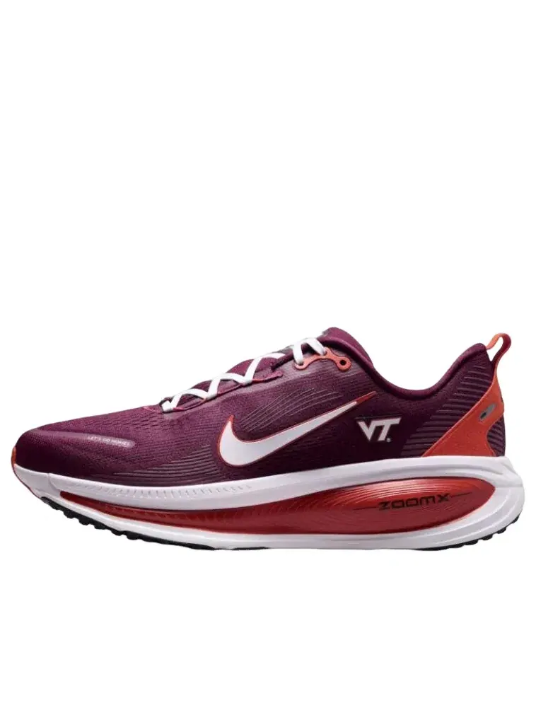 Мужские кроссовки для бега с шнуровкой Nike Air Zoom Vomero 18 — изображение 1 из 2, бордовый