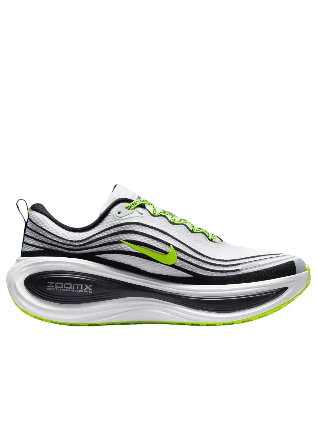 Мужские кроссовки для бега с шнуровкой Air Zoom Vomero Plus Nike — изображение 2 из 6, белый