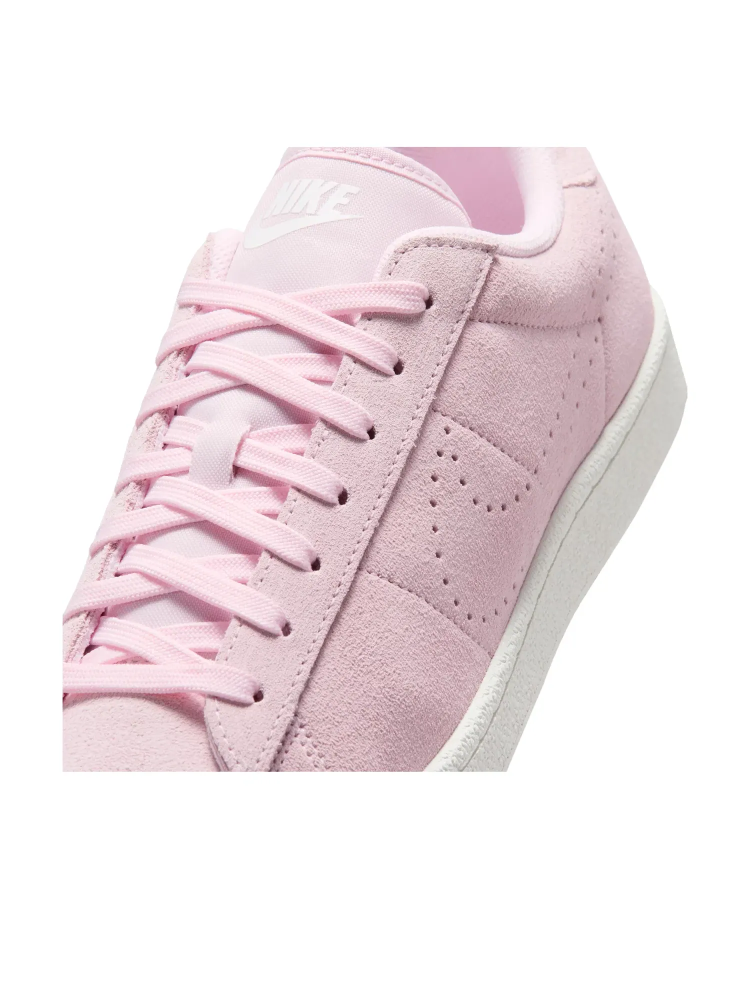 Женские кроссовки с замшевым верхом Nike Tennis Classic Pink Foam — изображение 5 из 6, розовый