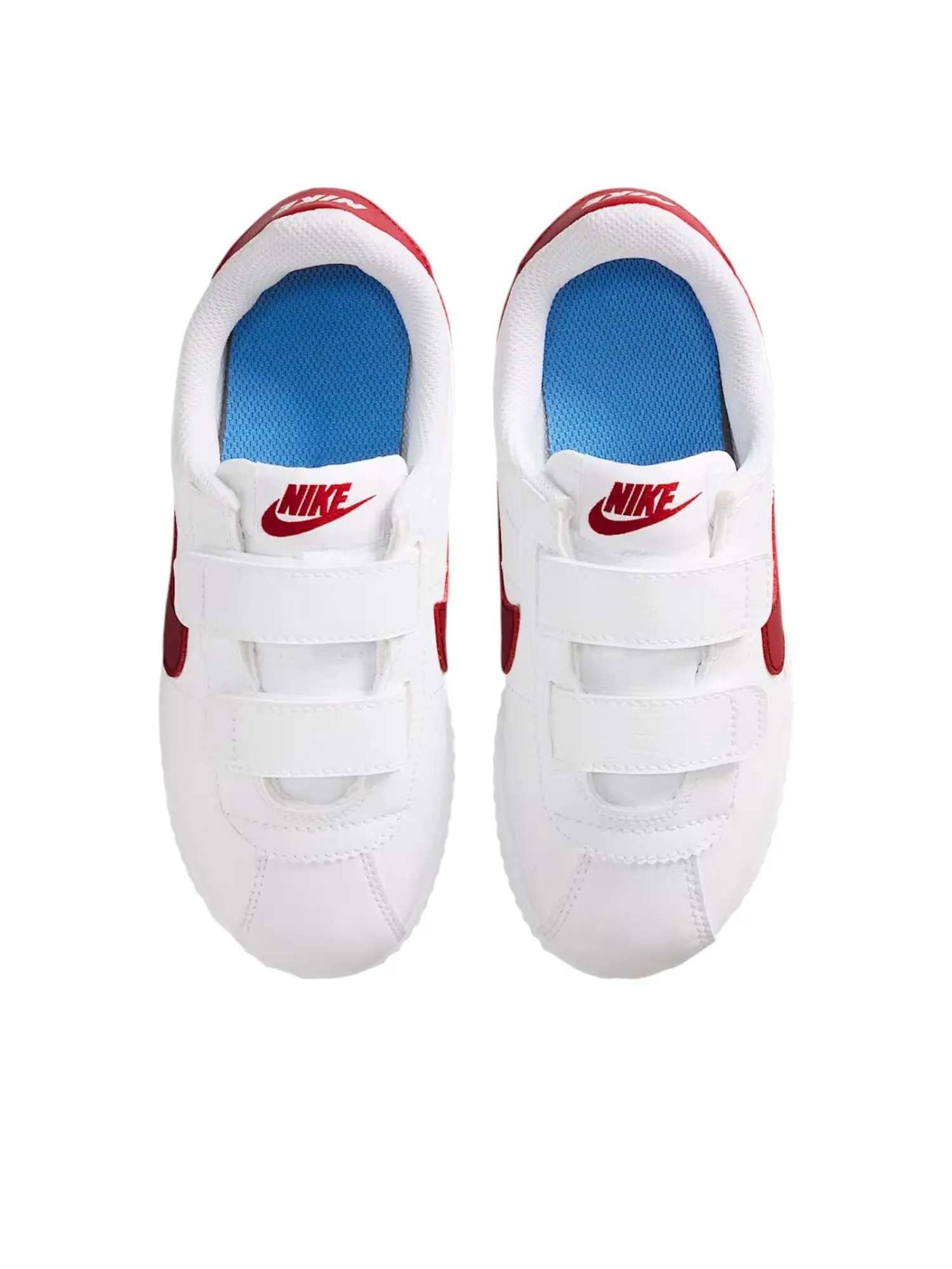 Кроссовки (PS) Nike Cortez 'White Varsity Blue Varsity Red' — изображение 2 из 6, белый