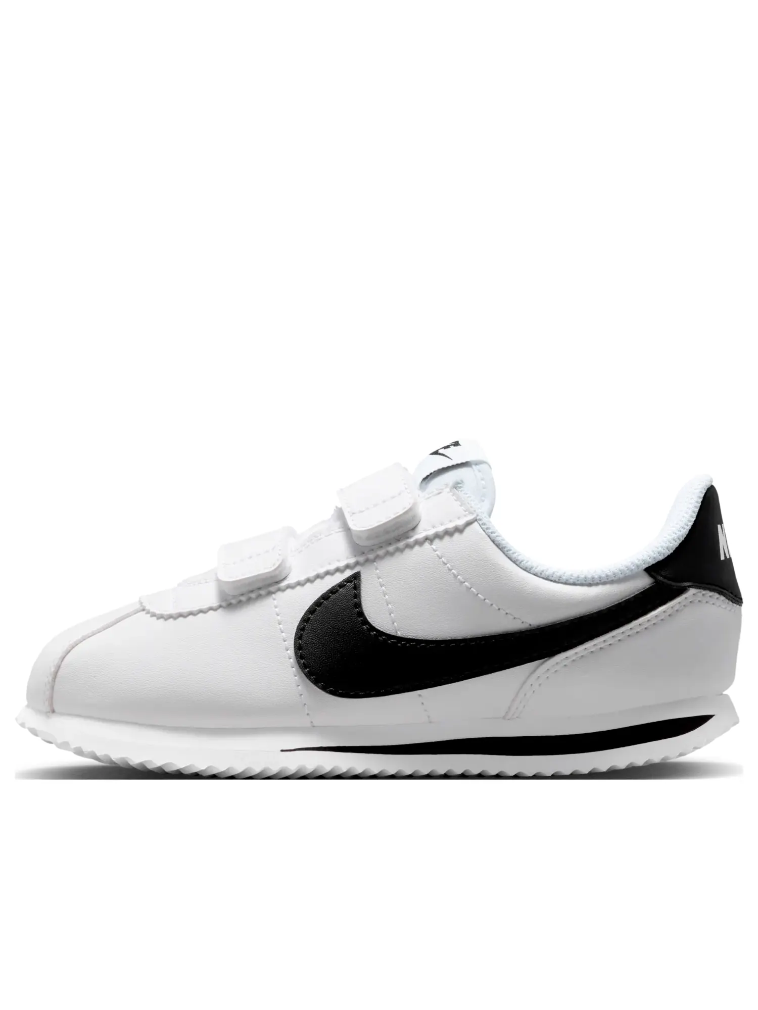 Кроссовки (PS) Nike Cortez 'White Black' — изображение 1 из 6, белый