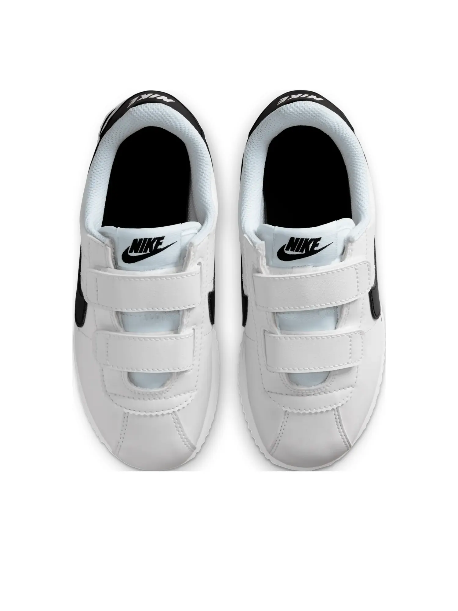 Кроссовки (PS) Nike Cortez 'White Black' — изображение 2 из 6, белый