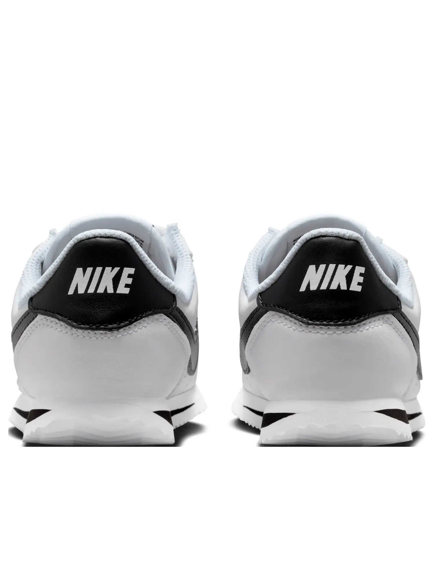 Кроссовки (PS) Nike Cortez 'White Black' — изображение 3 из 6, белый