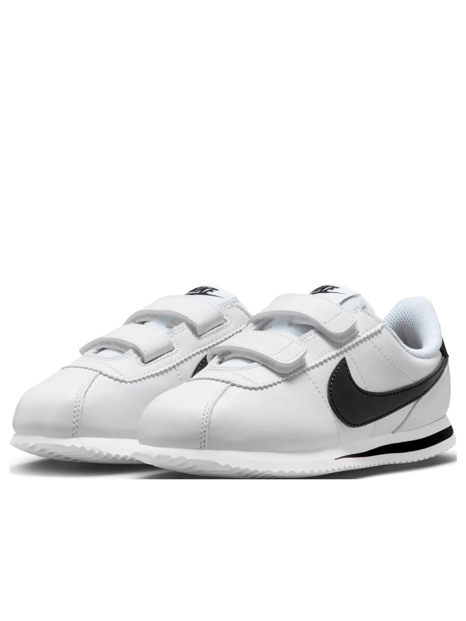 Кроссовки (PS) Nike Cortez 'White Black' — изображение 4 из 6, белый