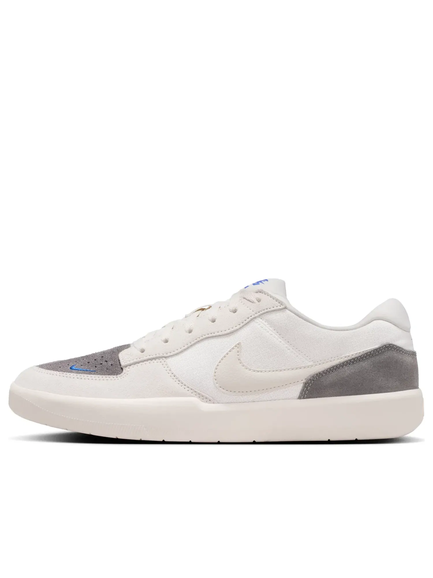 Мужские кроссовки с кожаным верхом и шнуровкой Sb Force 58 Nike — изображение 1 из 6, белый