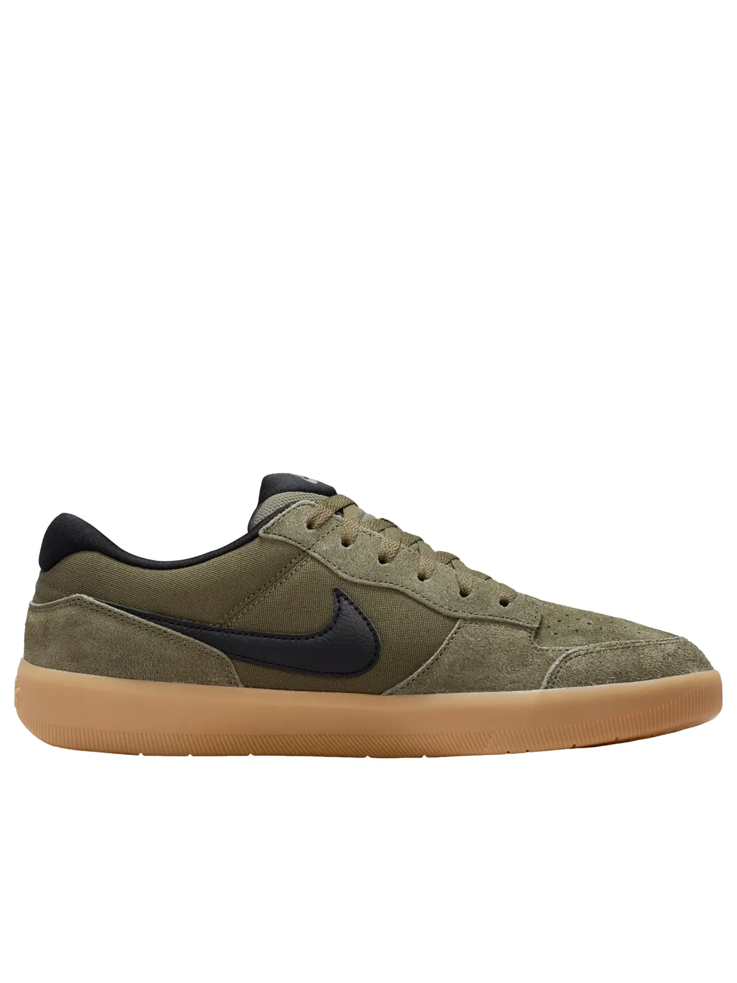 Мужские кроссовки для скейтбординга с замшевым верхом Nike SB Force 58 — изображение 6 из 6, оливковый зеленый