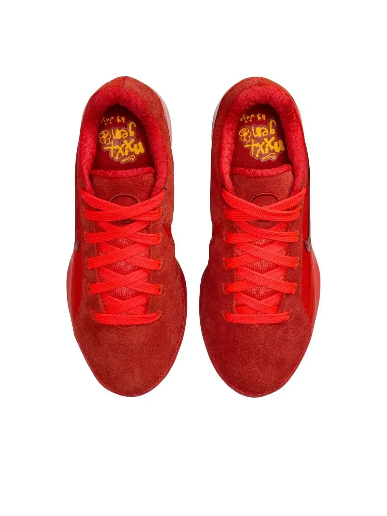 Кроссовки Nike x JuJu Watkins LeBron NXXT Gen 'Light Crimson' — изображение 2 из 4, красный