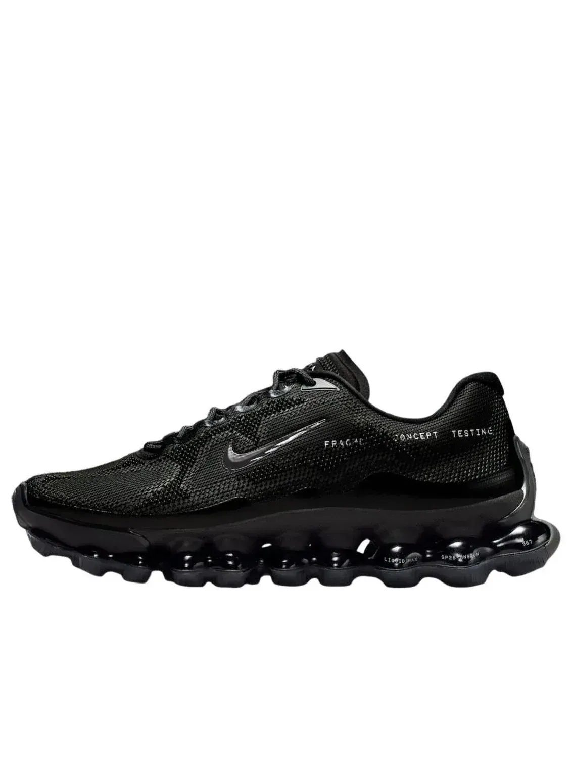 Кроссовки Nike x Fragment Air Liquid Max 'Black' — изображение 1 из 5, черный