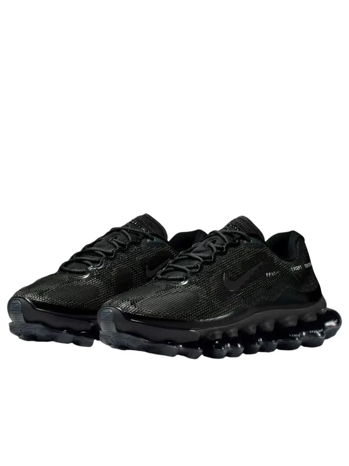 Кроссовки Nike x Fragment Air Liquid Max 'Black' — изображение 2 из 5, черный