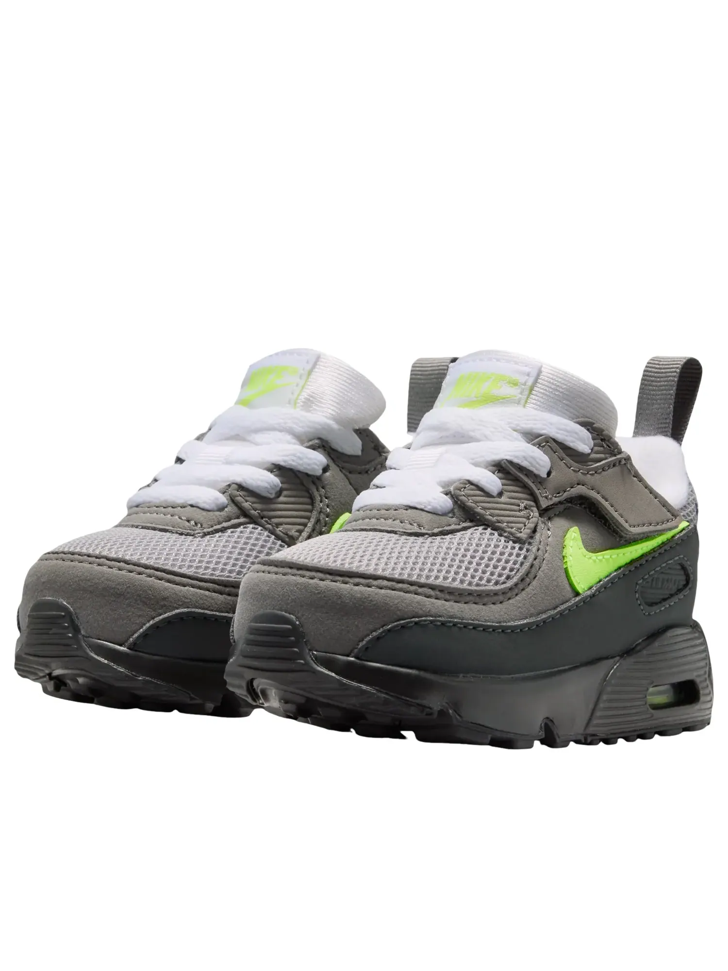 Кроссовки (TD) Nike Air Max 90 'Black Anthracite Neon Yellow' — изображение 3 из 6, черный