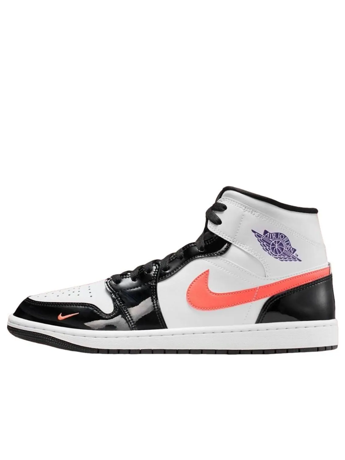 Air Jordan 1 Mid 'Court Purple Bright Mango' — изображение 1 из 5