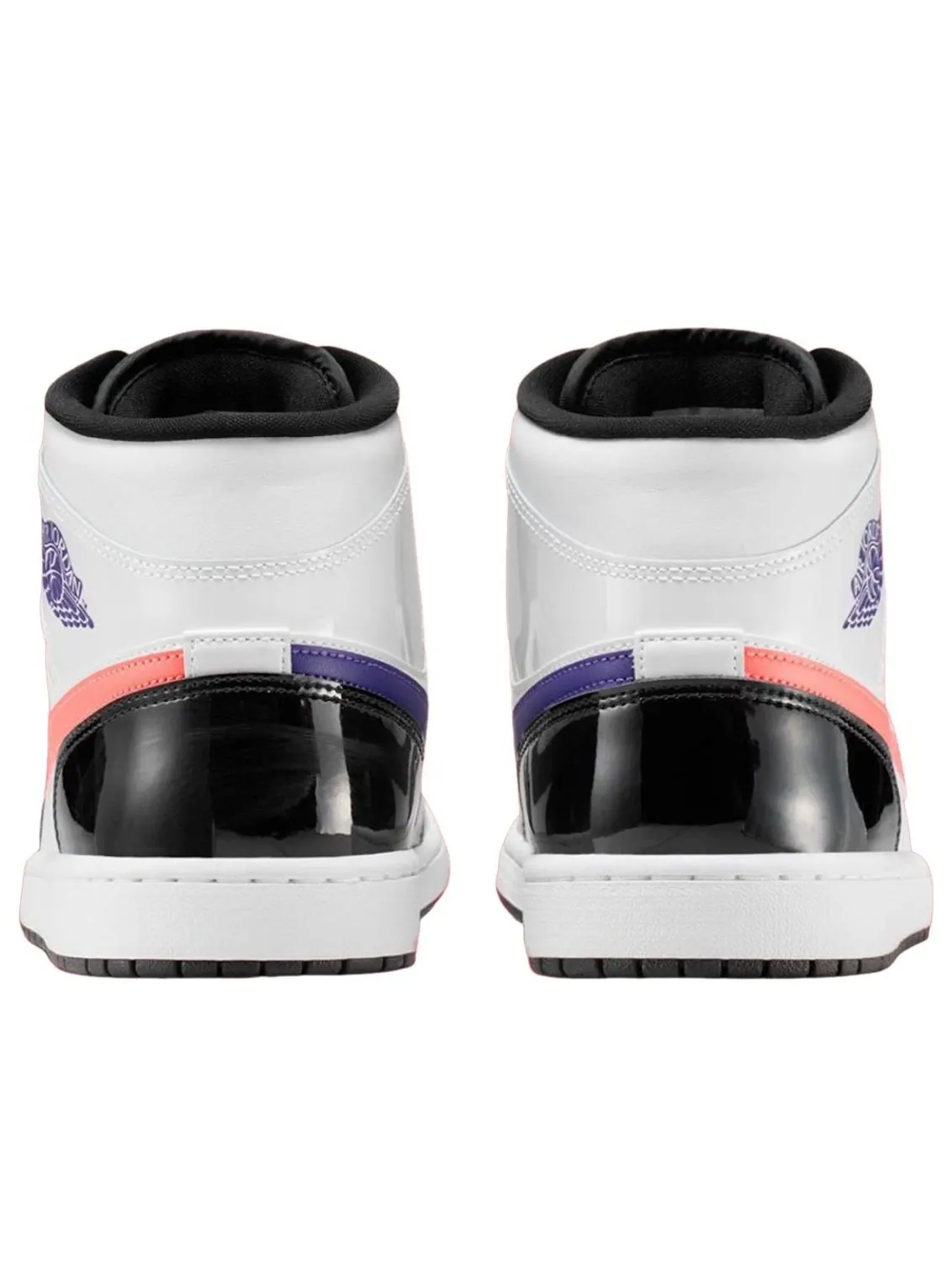 Air Jordan 1 Mid 'Court Purple Bright Mango' — изображение 4 из 5