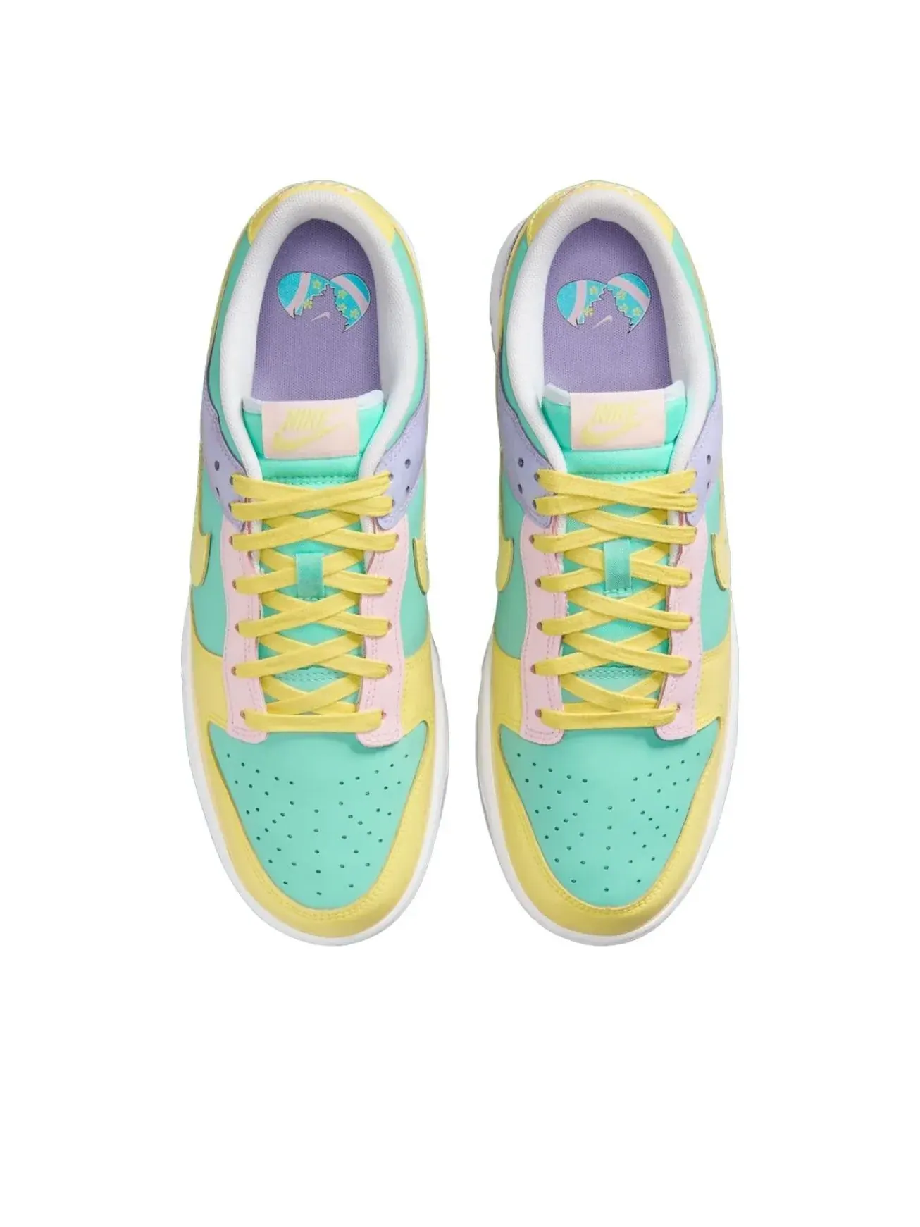 Кроссовки Nike Dunk Low 'Easter' — изображение 3 из 5, зеленый