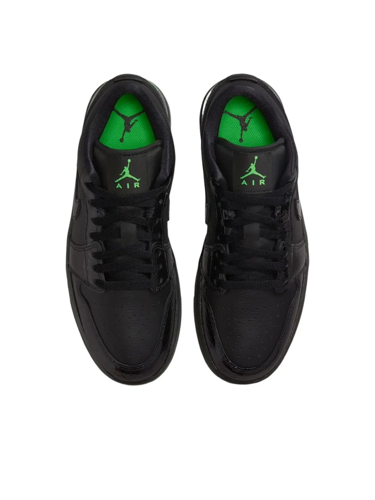 (WMNS) Air Jordan 1 Low 'Black Scream Green' — изображение 3 из 5, черный/зеленый