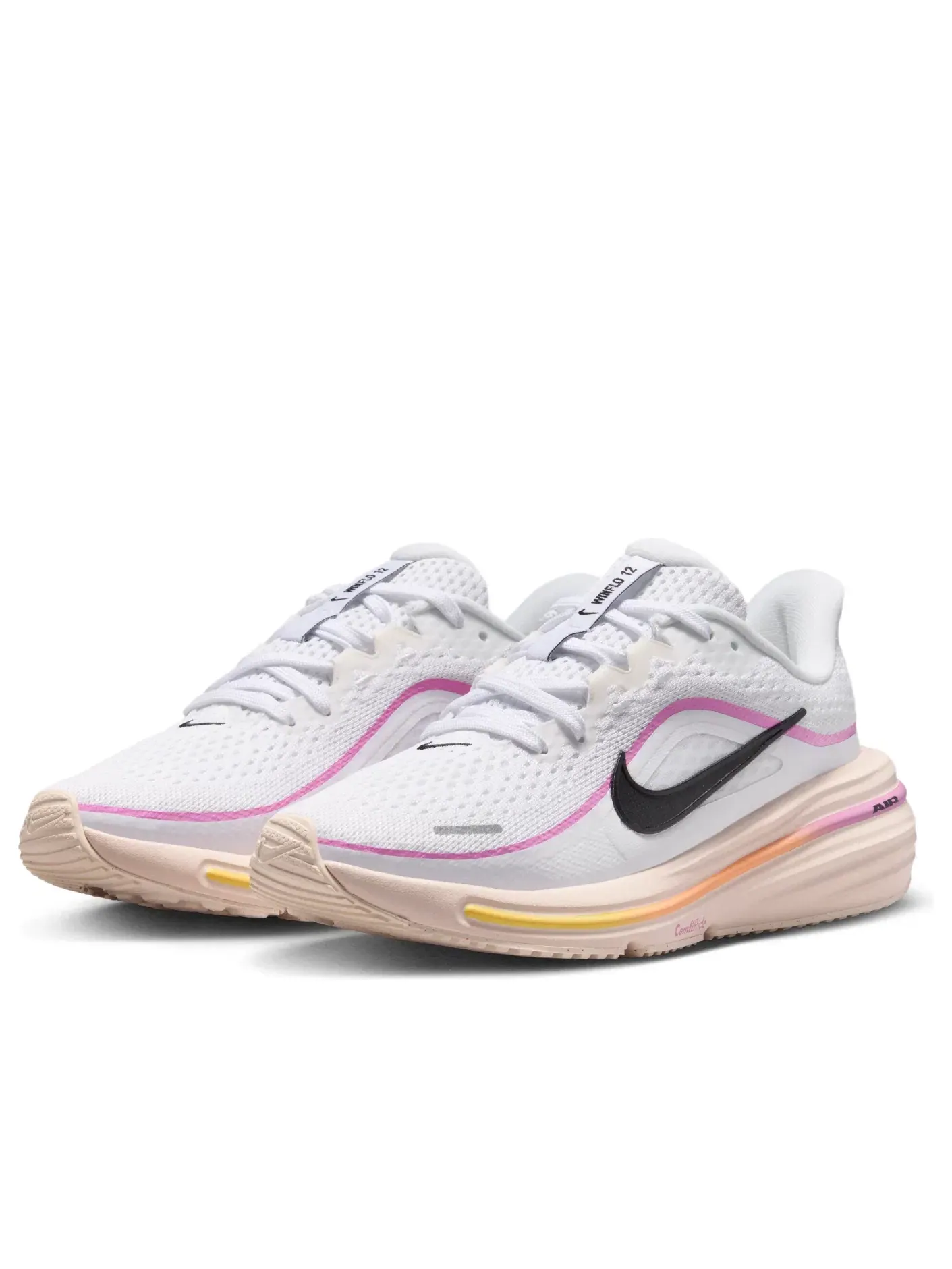 Детские кроссовки с шнуровкой Winflo 12 Nike — изображение 2 из 6, белый